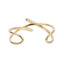 MBSG28 STAINLESS STEEL CAYER LINE OPEN BANGLE