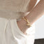 MBSG28 STAINLESS STEEL CAYER LINE OPEN BANGLE