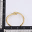 MBSG28 STAINLESS STEEL CAYER LINE OPEN BANGLE