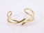 MBSG28 STAINLESS STEEL CAYER LINE OPEN BANGLE