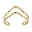 MBSG30 STAINLESS STEEL DOUBLE WAVE OPEN BANGLE