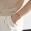 MBSG30 STAINLESS STEEL DOUBLE WAVE OPEN BANGLE