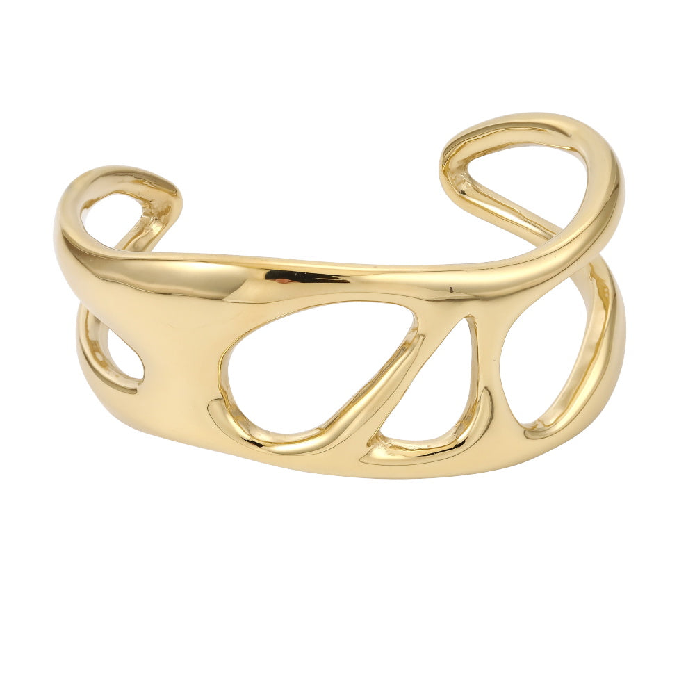 MBSG31 STAINLESS STEEL CHUNKY WIDE OPEN BANGLE