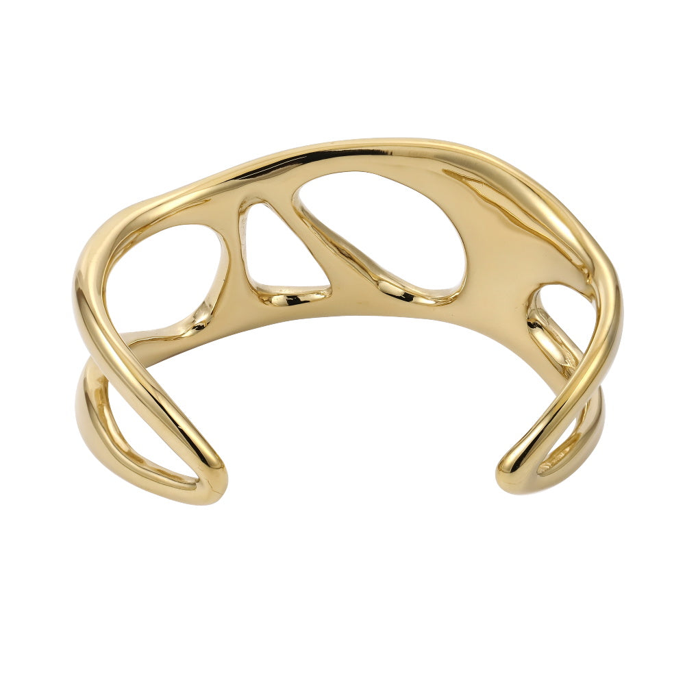 MBSG31 STAINLESS STEEL CHUNKY WIDE OPEN BANGLE