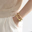 MBSG31 STAINLESS STEEL CHUNKY WIDE OPEN BANGLE