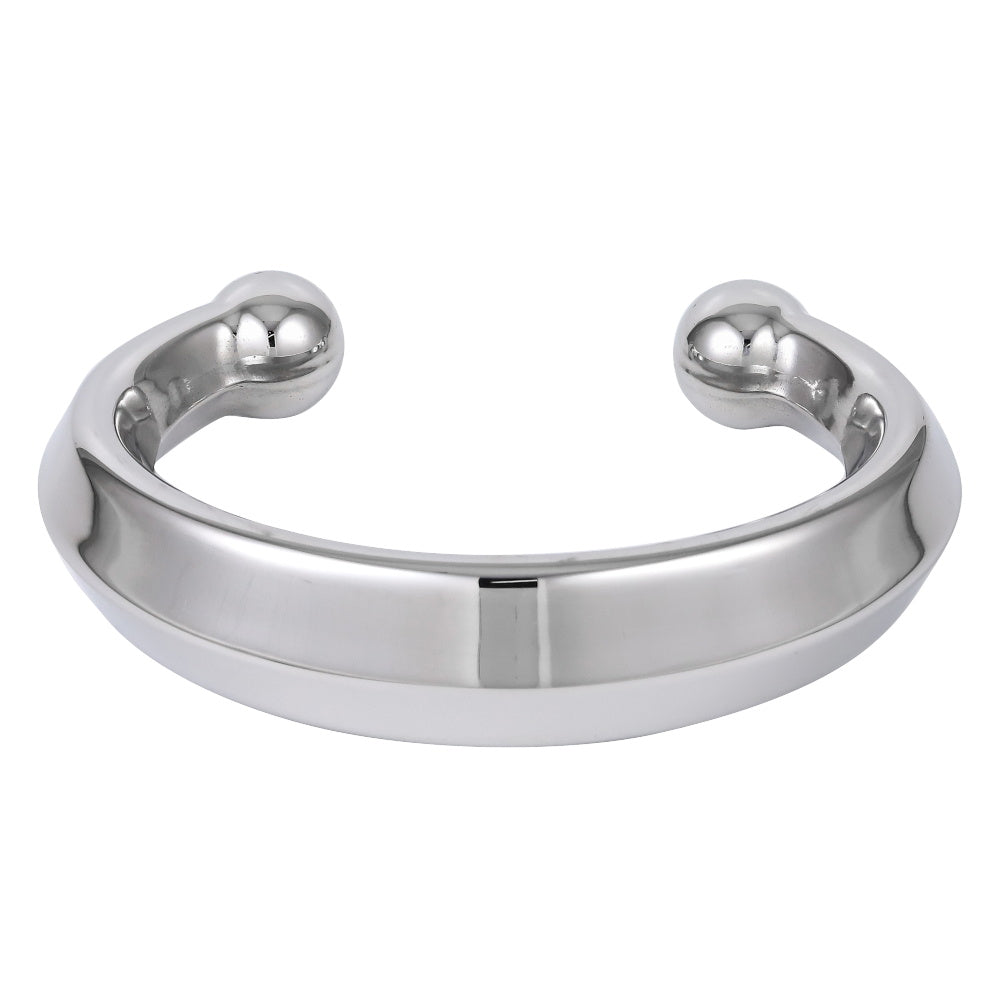 MBSG38 STAINLESS STEEL HOLLOW BANGLE