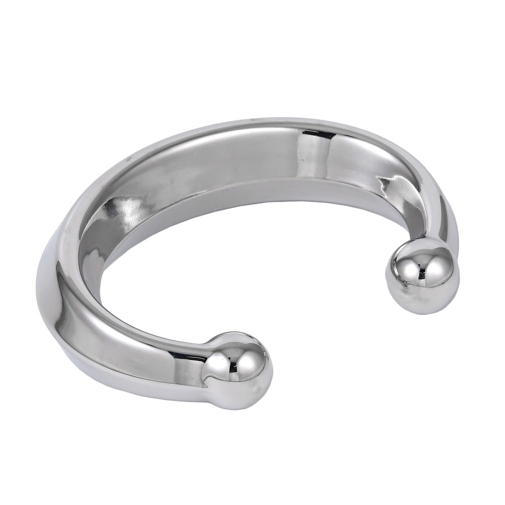 MBSG38 STAINLESS STEEL HOLLOW BANGLE