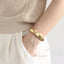 MBSG38 STAINLESS STEEL HOLLOW BANGLE