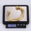 MBSG38 STAINLESS STEEL HOLLOW BANGLE