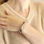 MBSG41 STAINLESS STEEL TWISTED OPEN BANGLE