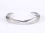 MBSG41 STAINLESS STEEL TWISTED OPEN BANGLE