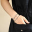 MBSG42 STAINLESS STEEL DOUBLE ARROW OPEN BANGLE