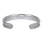 MBSG44 STAINLESS STEEL CHINESE ELEMENT OPEN BANGLE