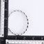 MBSG45 STAINLESS STEEL COIN OPEN BANGLE
