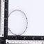 MBSG47 STAINLESS STEEL CROWN OPEN BANGLE