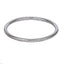 MBSG51 STAINLESS STEEL ROUND CIRCLE BANGLE WITH PATTERN
