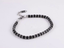 MBSS149 STAINLESS STEEL & HEMATITE BRACELET WITH NATURAL STONE