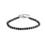 MBSS149 STAINLESS STEEL & HEMATITE BRACELET WITH NATURAL STONE