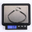 MBSS149 STAINLESS STEEL & HEMATITE BRACELET WITH NATURAL STONE