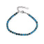 MBSS149 STAINLESS STEEL & HEMATITE BRACELET WITH NATURAL STONE