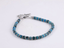 MBSS149 STAINLESS STEEL & HEMATITE BRACELET WITH NATURAL STONE