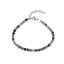 MBSS149 STAINLESS STEEL & HEMATITE BRACELET WITH NATURAL STONE
