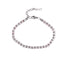 MBSS149 STAINLESS STEEL & HEMATITE BRACELET WITH NATURAL STONE