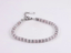 MBSS149 STAINLESS STEEL & HEMATITE BRACELET WITH NATURAL STONE