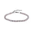MBSS149 STAINLESS STEEL & HEMATITE BRACELET WITH NATURAL STONE