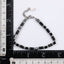 MBSS177 STAINLESS STEEL & HEMATITE BRACELET WITH NATURAL STONE