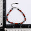 MBSS177 STAINLESS STEEL & HEMATITE BRACELET WITH NATURAL STONE