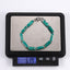 MBSS178 STAINLESS STEEL & HEMATITE BRACELET WITH NATURAL STONE