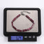 MBSS178 STAINLESS STEEL & HEMATITE BRACELET WITH NATURAL STONE