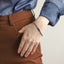 MBSS179 STAINLESS STEEL & HEMATITE BRACELET