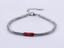 MBSS179 STAINLESS STEEL & HEMATITE BRACELET