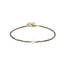 MBSS185 STAINLESS STEEL & HEMATITE BEADS BRACELET WITH FRESH WATER PEARL
