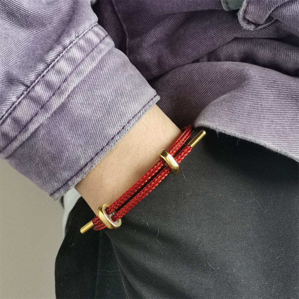 MBSS203 STAINLESS STEEL CABLE BRACELET