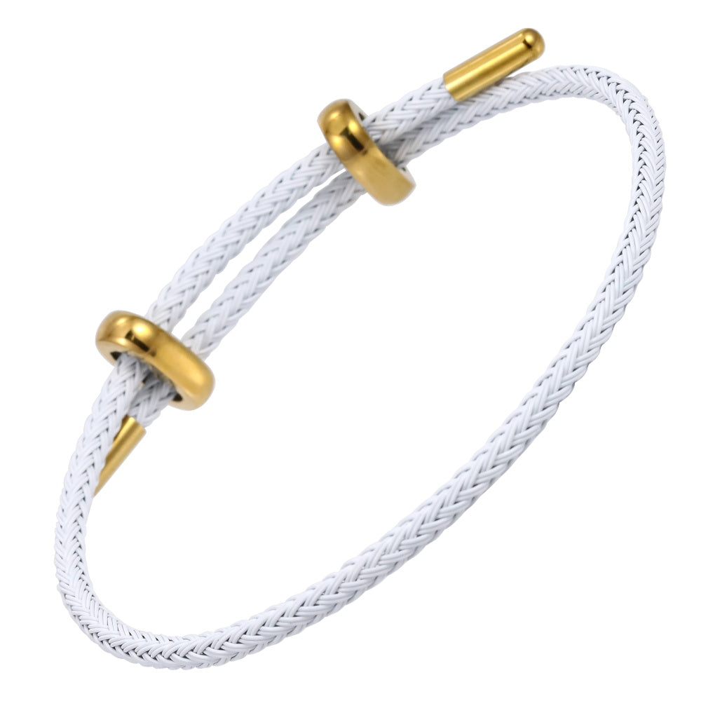 MBSS203 STAINLESS STEEL CABLE BRACELET