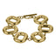 MBSS205 STAINLESS STEEL HOLLOW RECTANGLE LINK BRACELET