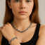 MNSS63 STAINLESS STEEL OVAL LINK CHAIN NECKLACE