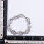 MBSS213 STAINLESS STEEL OVAL CHAIN BRACELET