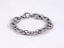 MBSS213 STAINLESS STEEL OVAL CHAIN BRACELET