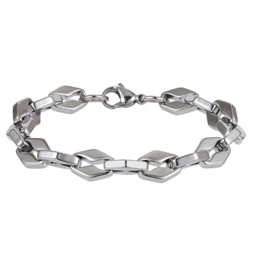 MBSS214 STAINLESS STEEL CHUNKY CHAIN BRACELET