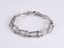 MBSS216 STAINLESS STEEL TRAPEZOID CHAIN LINK BRACWLET