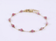 MBSS222 STAINLESS STEEL BRACELET WITH BEADS