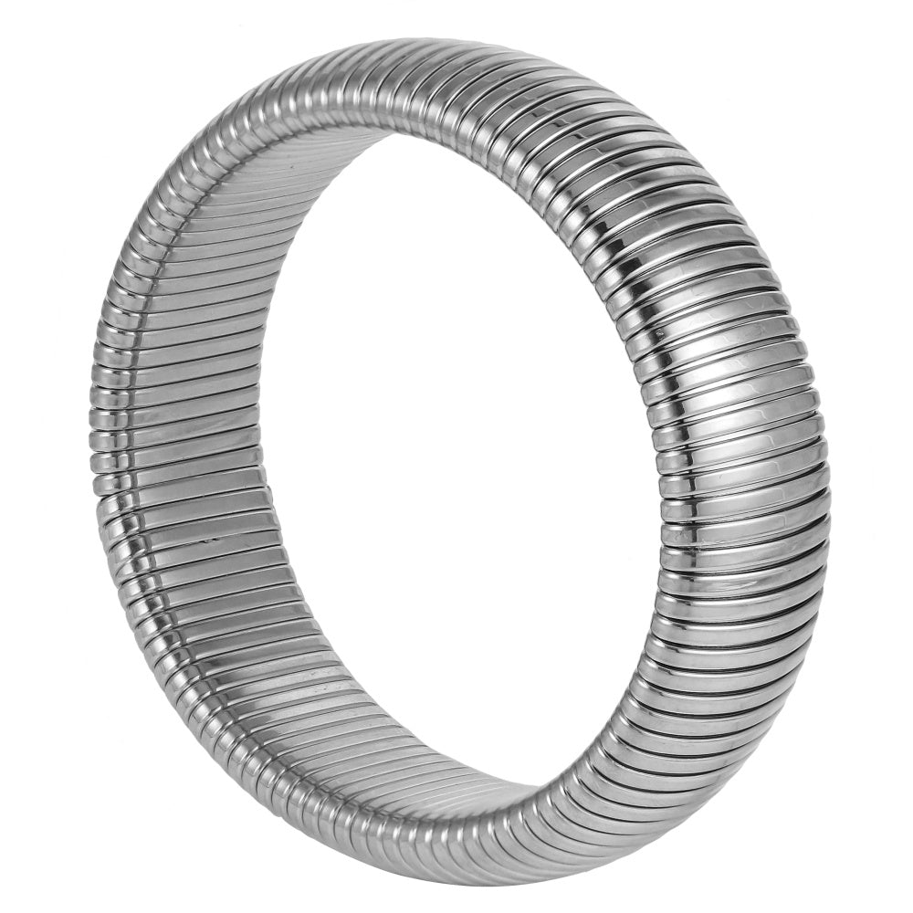 MBSS234 STAINLESS STEEL ELASTIC SNAKE CHAIN BRACELET