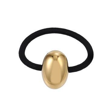 MBSS243 STAINLESS STEEL OVAL HOLLOW PENDANT WITH ELASTIC BAND