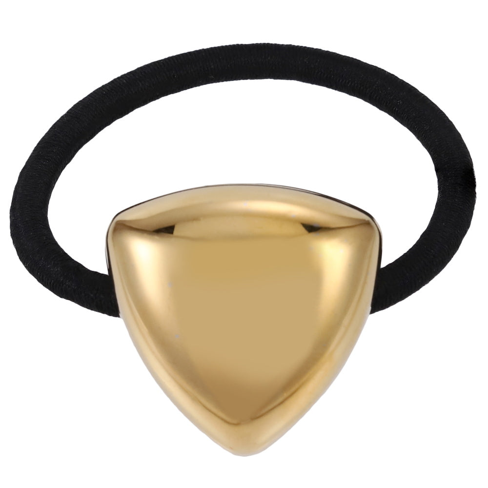 MBSS244 STAINLESS STEEL TRIANGLE SHAPED HOLLOW PENDANT WITH ELASTIC