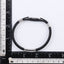 MBSS248 STAINLESS STEEL LEATHER BRACELET WITH BUCKLE DESIGN