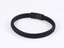 MBSS249 STAINLESS STEEL BRAIDED LEATHER & ROPE BRACELET